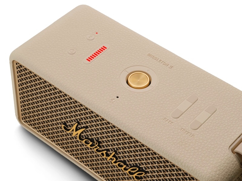 Marshall представила портативную колонку Middleton II с автономностью до 30 часов и LE Audio &mdash; она работает даже под водой