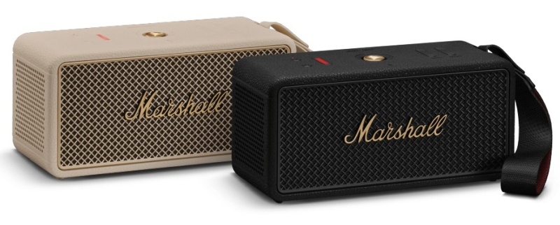 Marshall представила портативную колонку Middleton II с автономностью до 30 часов и LE Audio &mdash; она работает даже под водой