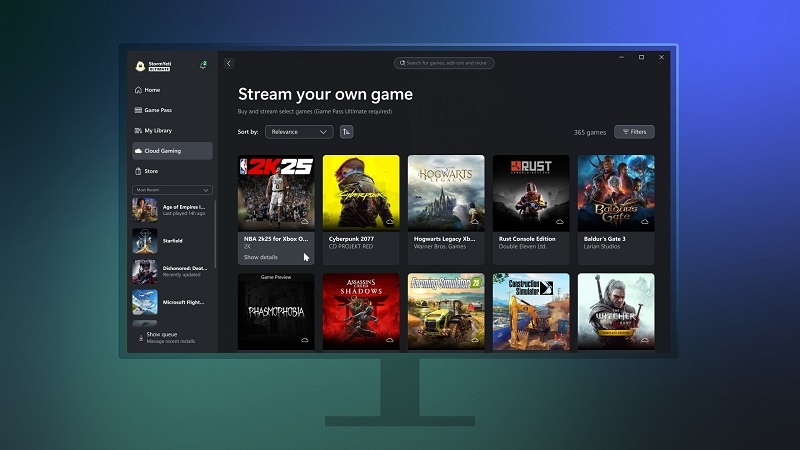 Облачный стриминг Microsoft добрался до приложения Xbox на ПК &mdash; поиграть можно даже в консольные эксклюзивы
