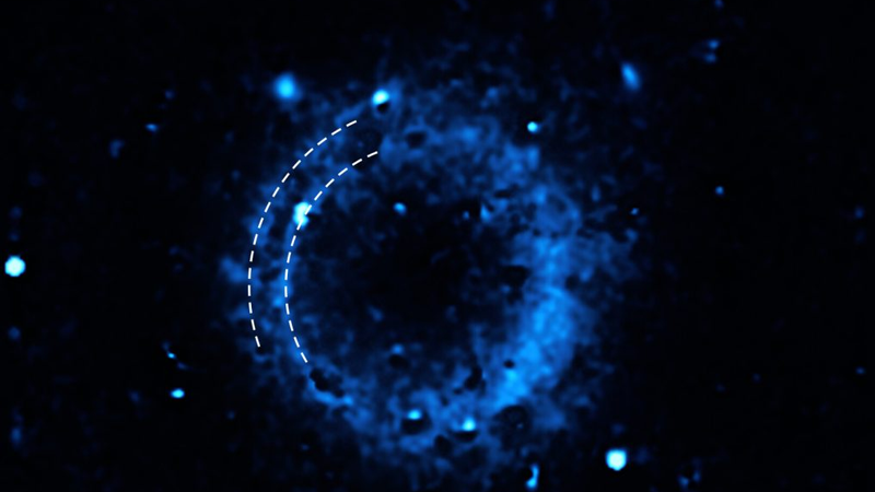 Обнаружена первая сверхновая, которая взорвалась дважды