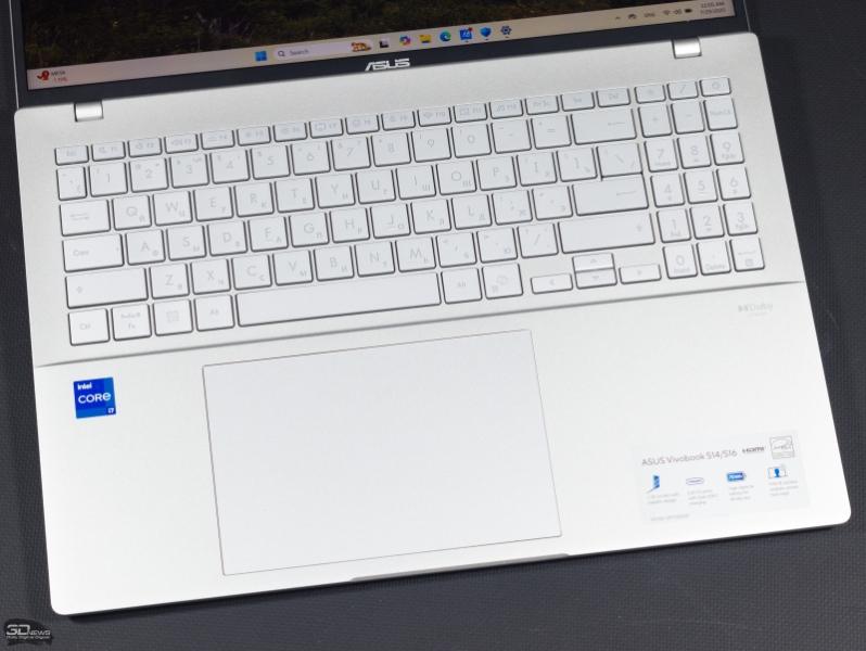 Обзор ноутбука ASUS Vivobook S16 (S3607VA)