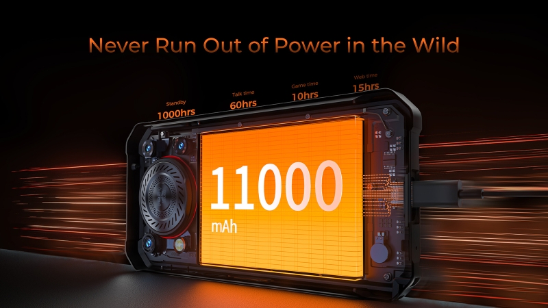 Представлен защищённый смартфон Oukitel WP53 Pro с батареей на 11 000 мА&middot;ч, фонарём и мощным динамиком за 11 499 рублей