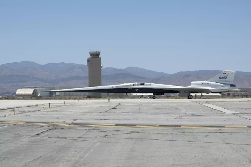 Прототип тихого сверхзвукового авиалайнера NASA X-59 впервые самостоятельно проехал по взлётной полосе — дальше только в небо