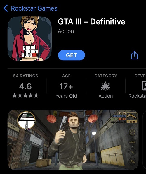 Rockstar неожиданно устроила раздачу ремастера GTA III в App Store &mdash; возможно, по ошибке