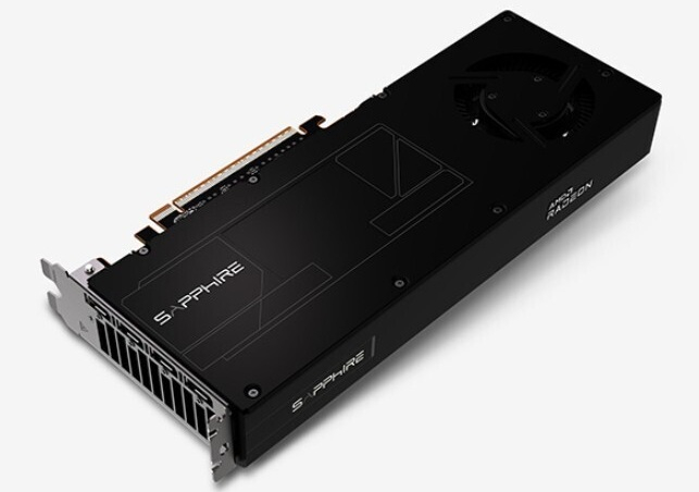 Sapphire представила профессиональную видеокарту Radeon AI Pro R9700 с турбиной и 12V-2×6