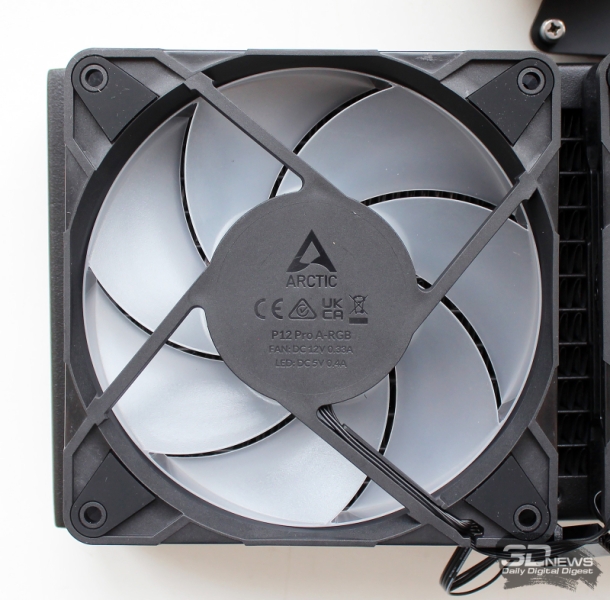 Система жидкостного охлаждения Arctic Liquid Freezer III Pro 360 A-RGB: новые вентиляторы &mdash; и точка