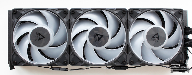 Система жидкостного охлаждения Arctic Liquid Freezer III Pro 360 A-RGB: новые вентиляторы &mdash; и точка
