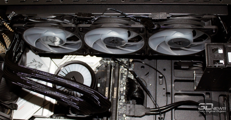 Система жидкостного охлаждения Arctic Liquid Freezer III Pro 360 A-RGB: новые вентиляторы &mdash; и точка