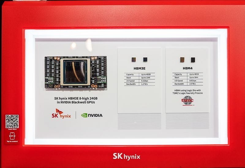 SK hynix поможет Intel интегрировать передовую память HBM4 в ускорители Jaguar Shores