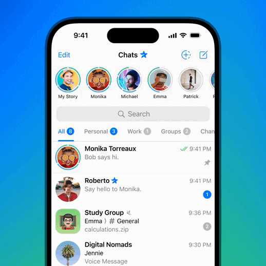 В Telegram появился глобальный поиск по публичным постам, личный рейтинг и другие нововведения