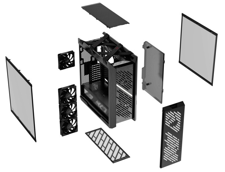 Asus выпустила премиальный игровой корпус ROG Strix Helios II — он почти не отличается от предшественника