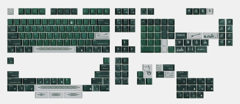 Drop представила механические клавиатуры для поклонников Гарри Поттера &mdash; в стиле всех факультетов Хогвартса