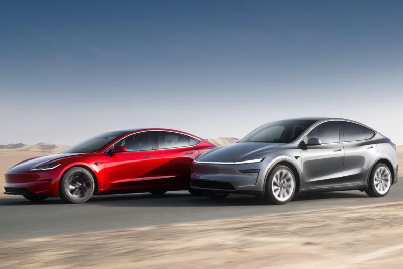 Европейские продажи Tesla рухнули на 40 %, а у китайской BYD — утроились