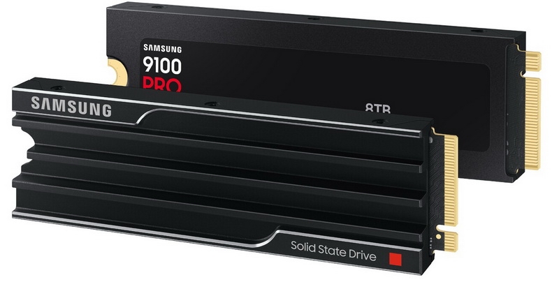 Флагманский SSD Samsung 9100 Pro вышел в версии на 8 Тбайт за $999