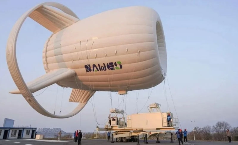 Китайцы создали небесную электростанцию — гибрид ветряка и дирижабля