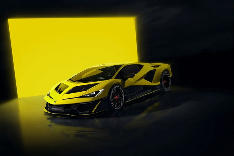 Lamborghini выпустит самый быстрый в истории подключаемый гиперкар Fenomeno по цене $3,5 млн