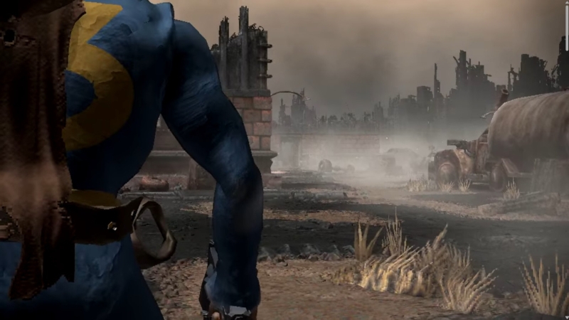 Моддер поразил фанатов новым геймплеем шутера Fallout: Bakersfield — переосмысления первой Fallout на базе движка Doom