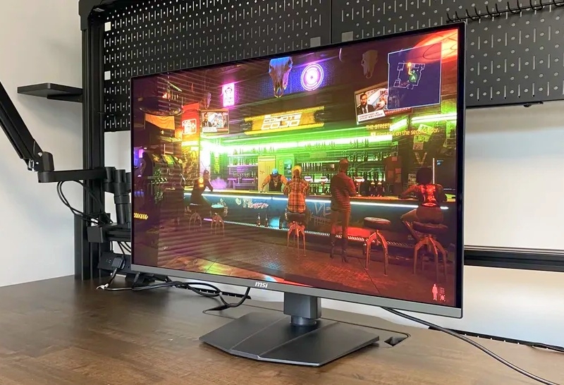 MSI показала OLED-монитор, который непрерывно работал 533 дня и «почти не выгорел»