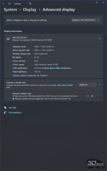 Обзор 4K IPS-монитора MSI Modern MD272UPHW: белый модерн