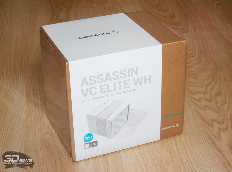 Обзор белого DeepCool Assassin VC Elite WH: новая испарительная камера и 300 ватт