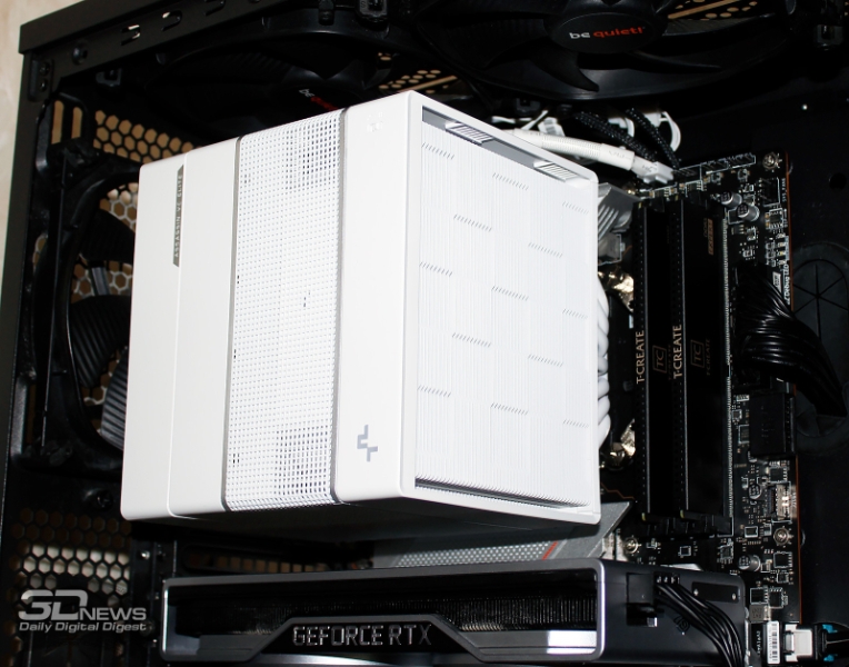 Обзор белого DeepCool Assassin VC Elite WH: новая испарительная камера и 300 ватт