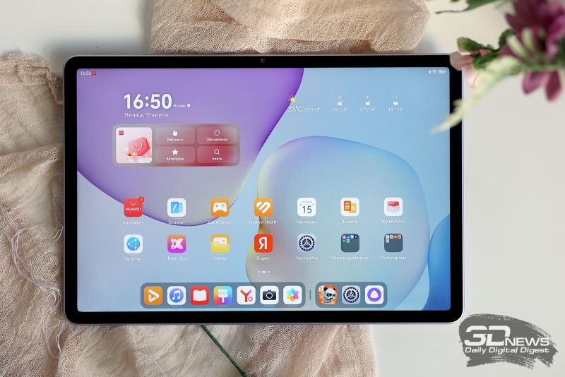 Обзор планшета HUAWEI MatePad 11,5'' (2025): апгрейд без бликов