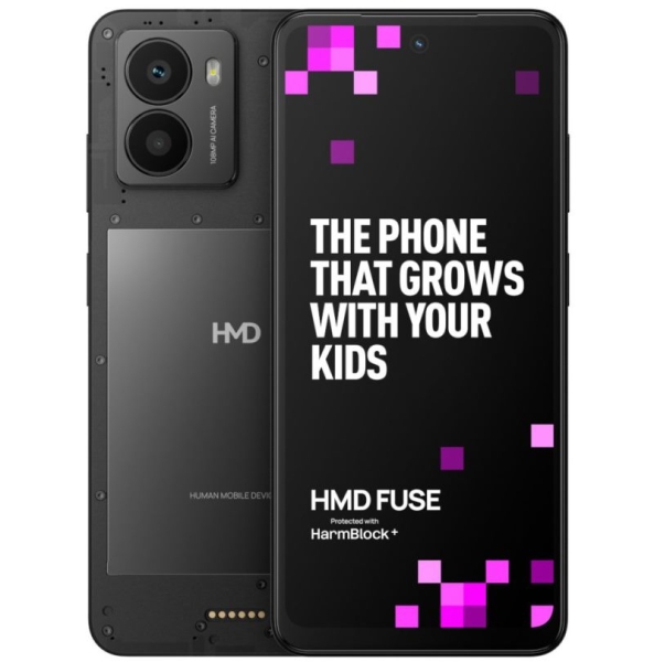 Представлен HMD Fuse&nbsp;&mdash; смартфон с неординарным дизайном и ИИ-блокировщиком взрослого контента