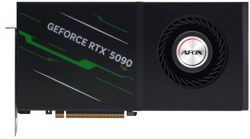 Представлена компактная GeForce RTX 5090 с &laquo;турбиной&raquo; за $6000