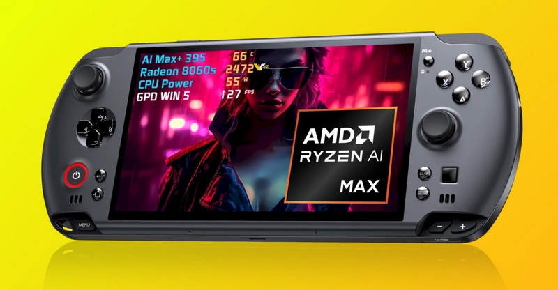 Представлена мощнейшая портативная приставка GPD Win 5 — Ryzen AI Max+ 395 с мощнейшей «встройкой» и внешний аккумулятор