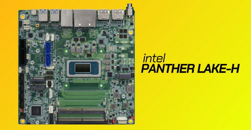 Представлены первые материнские платы с процессорами Intel Panther Lake &mdash; это промышленные модели от&nbsp;DFI и Adlink