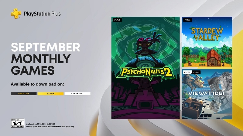 Psychonauts 2, Stardew Valley и Viewfinder: Sony подтвердила линейку игр PS Plus на сентябрь