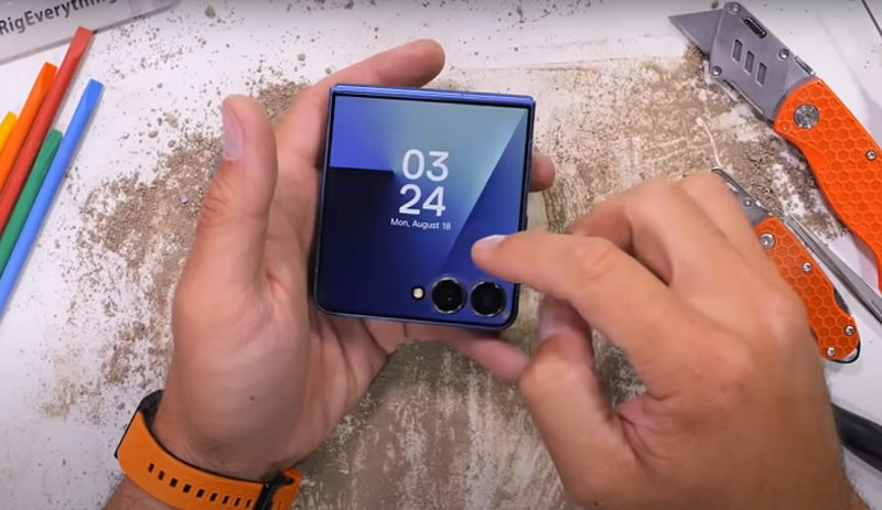 Разборка Galaxy Z Flip 7 показала улучшения и слабые места в конструкции