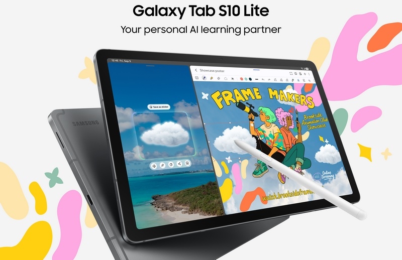 Samsung представила Galaxy Tab S10 Lite &mdash; планшет за &euro;399 со стилусом S Pen и большим экраном