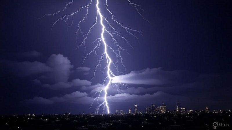Учёные впервые математически точно просчитали удар молнии