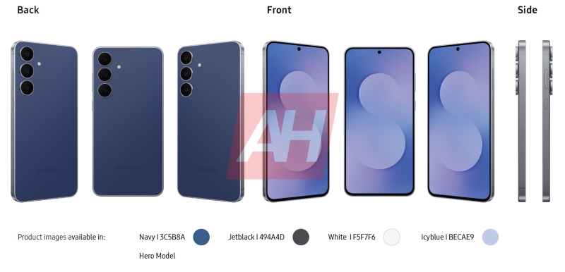 Утечка показала Samsung Galaxy S25 FE во всех цветах и раскрыла новые подробности