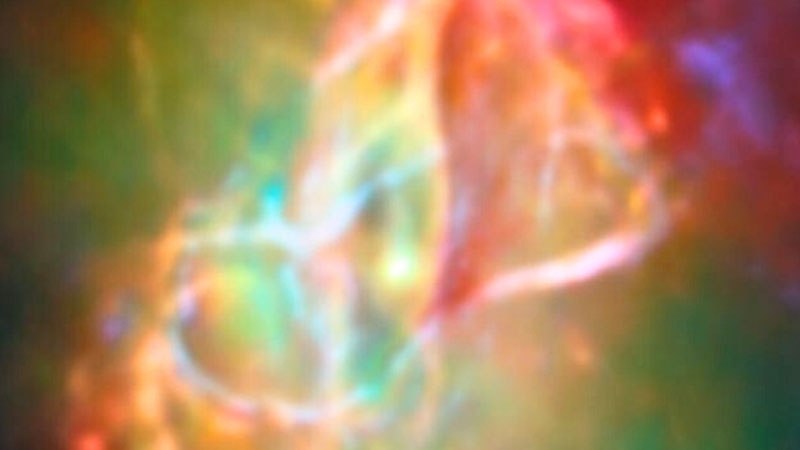 В блистающих останках умирающей звезды «Джеймс Уэбб» увидел, как могла зарождаться Земля