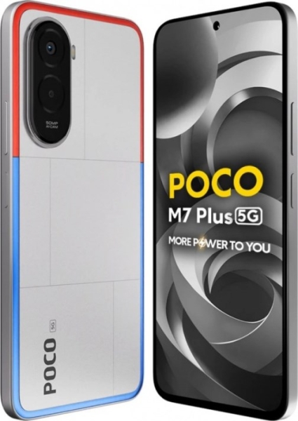 Xiaomi представила бюджетный смартфон Poco M7 Plus с аккумулятором на 7000 мА&middot;ч и ценой от $160