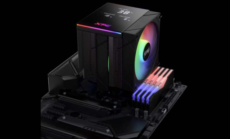 Adata представила два суперкулера XPG Maestro Plus c дисплеями и корпус XPG Valor Air Pro