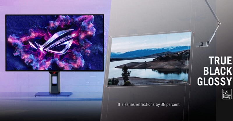 Asus представила монитор ROG Strix OLED XG27AQDMGR — 2K, 240 Гц и улучшенное антибликовое покрытие