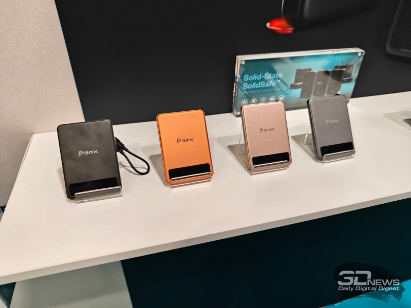 BMX представила пауэрбанки SolidSafe на твердотельных аккумуляторах, которые не загорятся