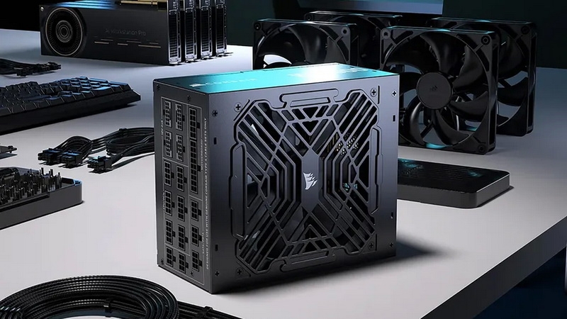 Corsair выпустила компьютерный БП мощностью 3 кВт — к нему можно подключить четыре GeForce RTX 5090
