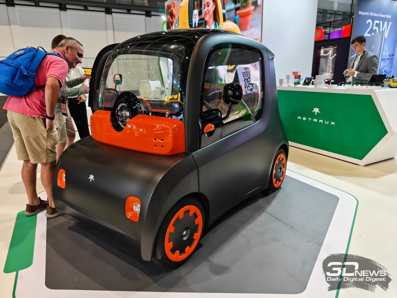 Электрический микрокар Astraux Mini EV обойдётся первым покупателям всего в &euro;5999
