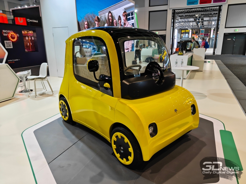 Электрический микрокар Astraux Mini EV обойдётся первым покупателям всего в &euro;5999