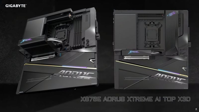 Gigabyte представила оптимизированные для процессоров Ryzen 9000X3D платы X870E Aorus X3D