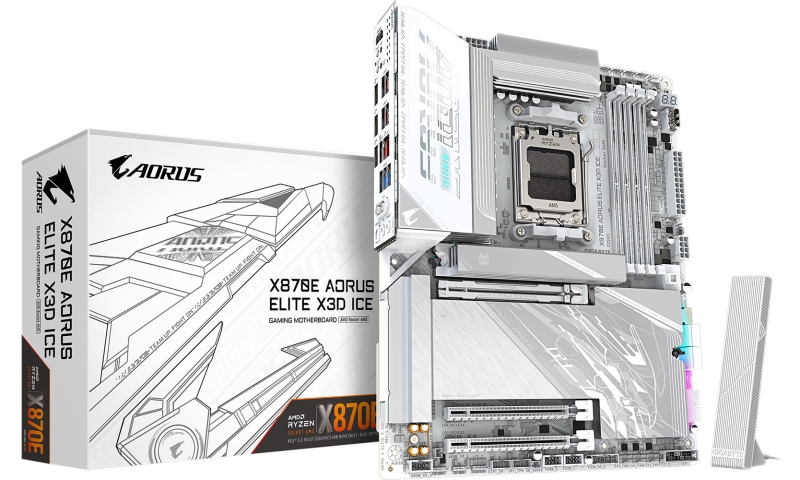 Gigabyte представила оптимизированные для процессоров Ryzen 9000X3D платы X870E Aorus X3D