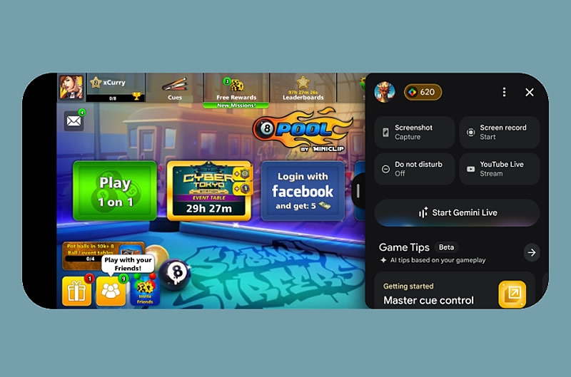 Голосовой ИИ-помощник Gemini Live поможет в прохождении игр на Android
