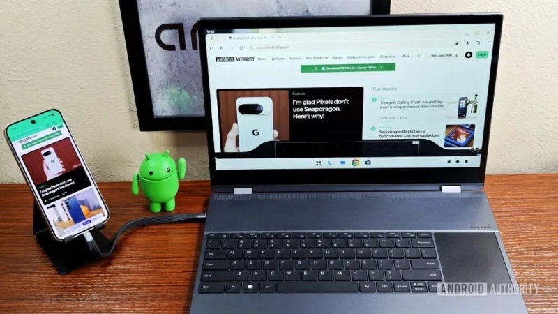 Google работает над функцией бесшовного переноса приложений между Android и Windows