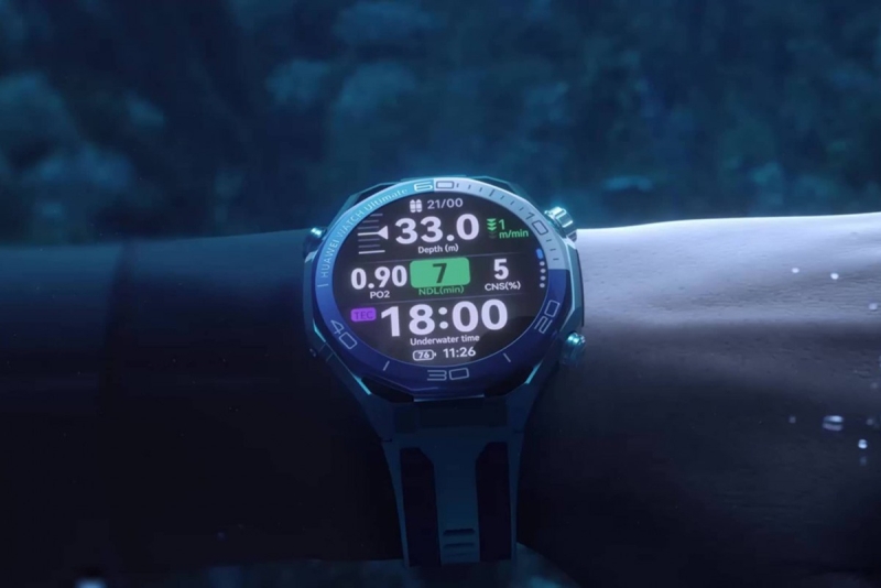 Huawei представила флагманские смарт-часы Watch Ultimate 2 с защитой от воды до 150 метров и ценой от €899