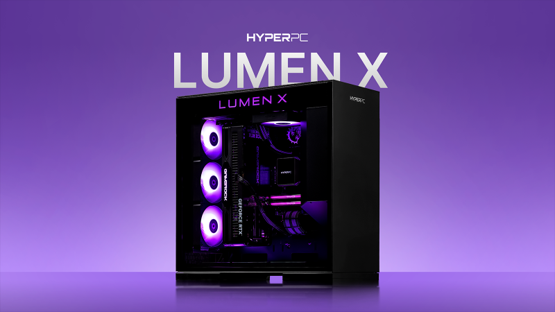 HYPERPC представила серию премиальных компьютеров Lumen для геймеров, ИИ-разработчиков и 3D-художников