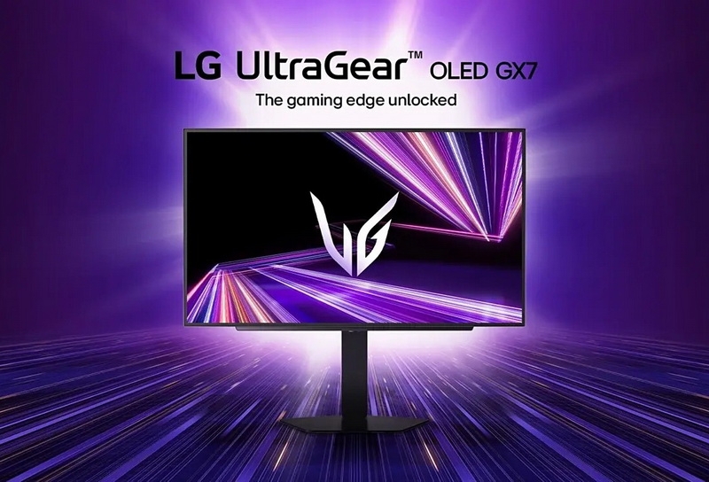 LG представила 26,5-дюймовый игровой WOLED-монитор UltraGear 27GX704A с 2K и 240 Гц